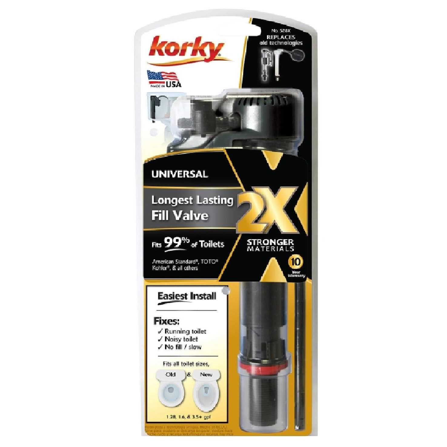 Korky 2011bp Hinge Flapper For Kohler Toilet Repairs - Zenithce