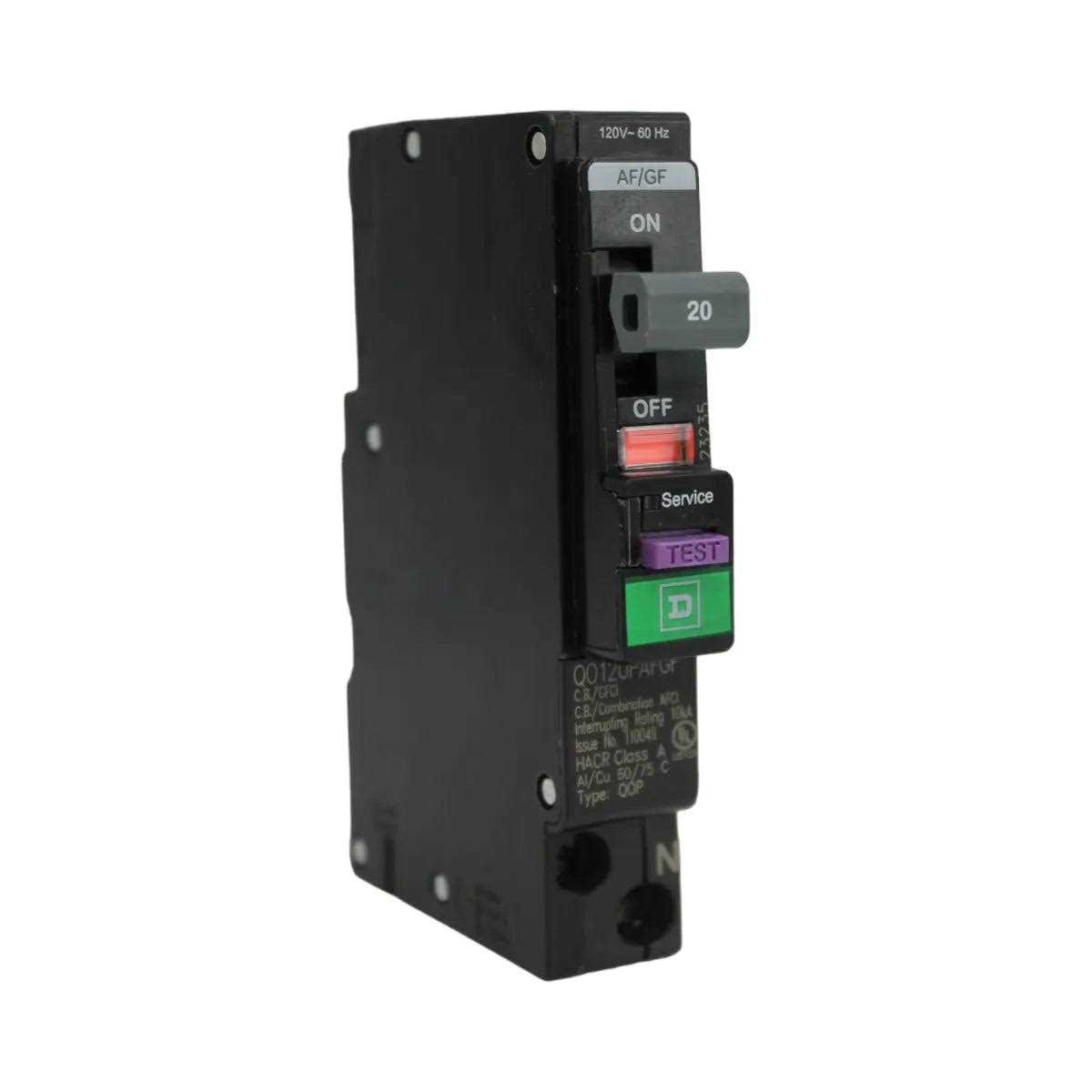 Square D QO120GFI Circuit Breaker - Zenithce