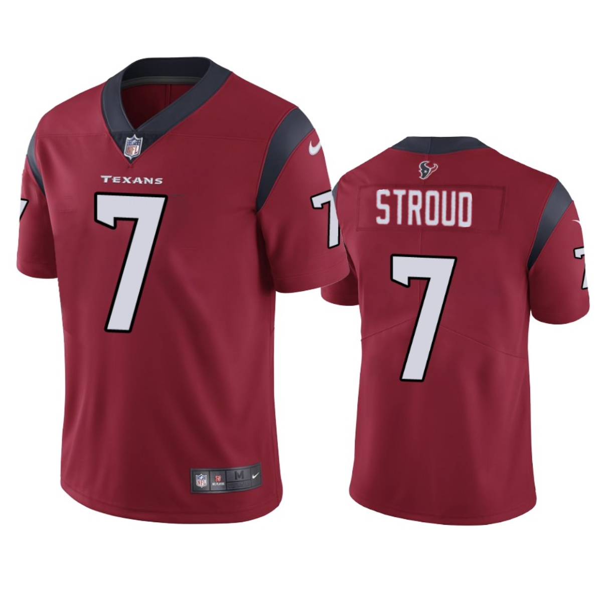 Houston Texans #7 C.J. Stroud Red Vapor Untouchable Stitched Jersey - Zenithce