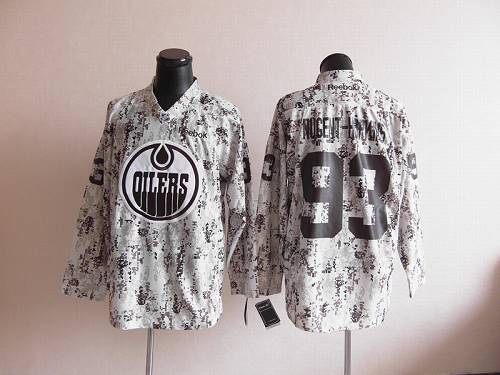 Oilers #93 Nugent-Hopkins Camouflage Stitched Jersey - Zenithce