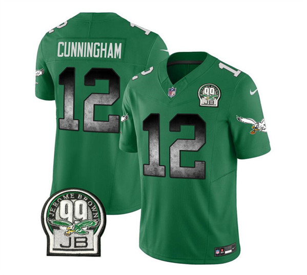 Philadelphia Eagles #12 Randall Cunningham Green 2023 F.U.S.E. Throwback Vapor Untouchable Limited Stitched Jersey - Zenithce