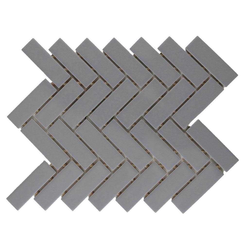 Daltile Restore 9 in. x 12 in. Glazed Ceramic Herringbone Mosaic Tile - Zenithce
