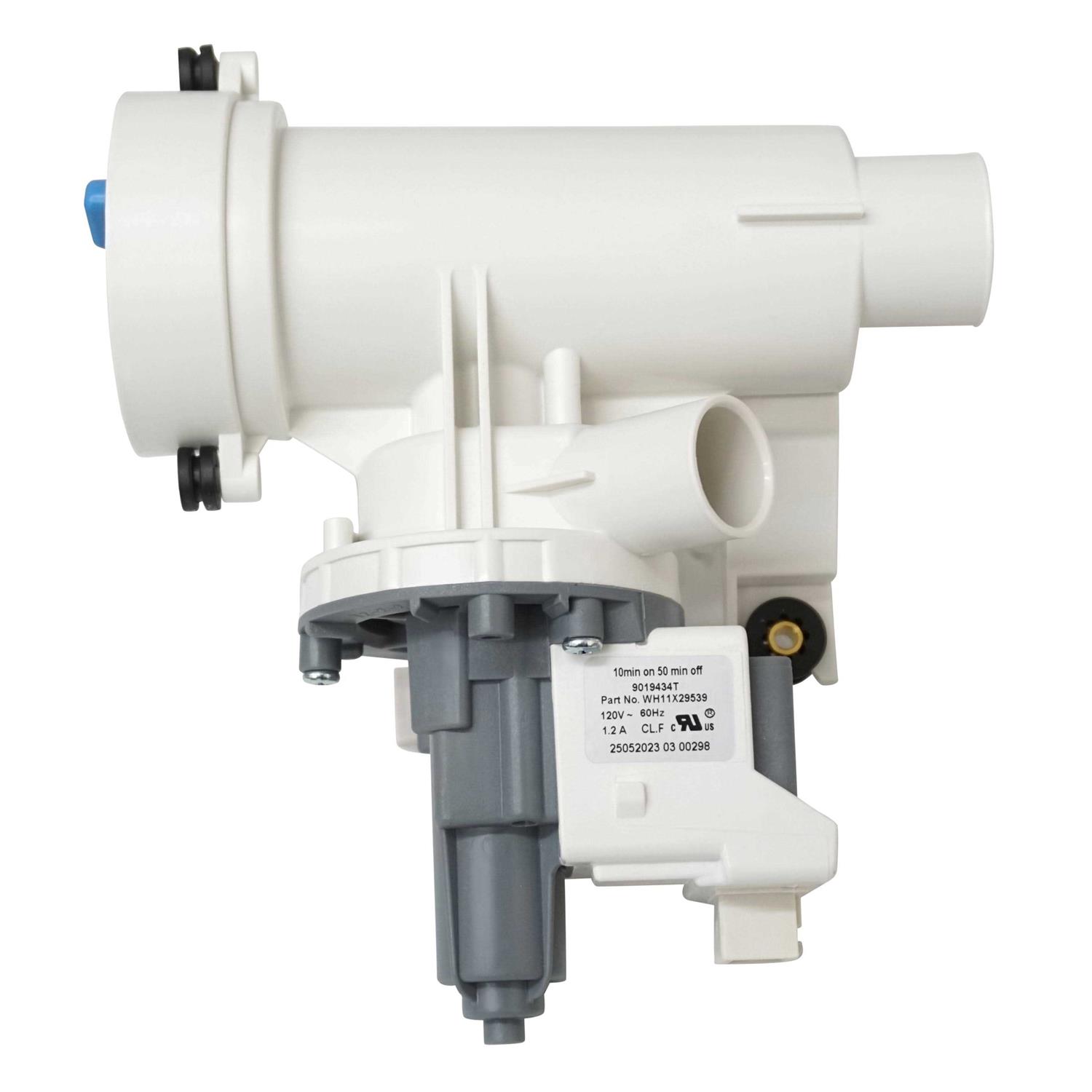 Washer Drain Hose Assembly Aem73213001 Thicker Tub-to-Pump Connector with Stainless Steel Hose Clamps - Zenithce