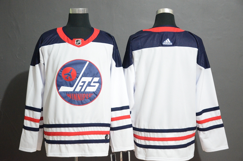 Winnipeg Jets White Stitched Jersey - Zenithce