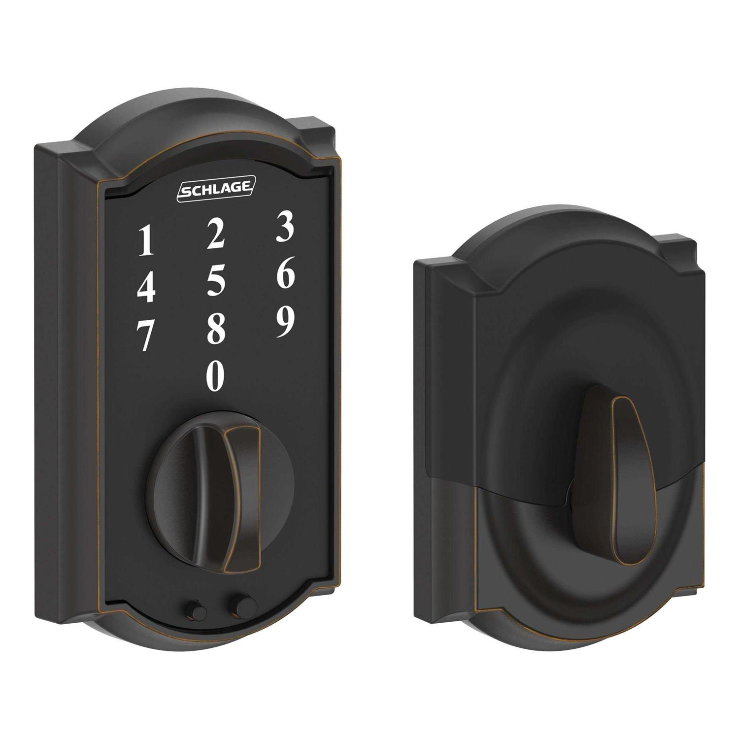 Schlage Camelot Touch Deadbolt - Zenithce