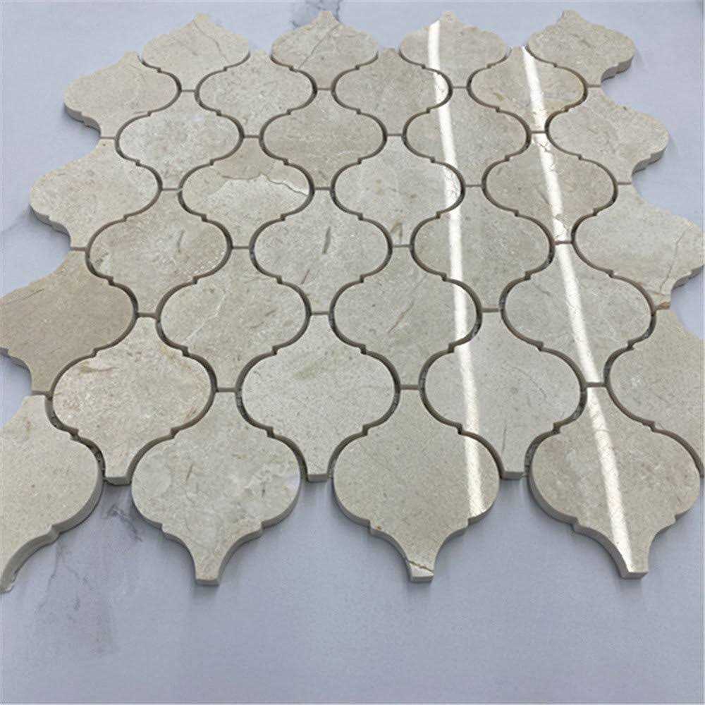 Marble Online 6 Hexagon Carrara White Marble Venato Carrera Bianco Tile Honed - Zenithce