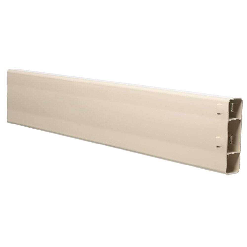 Veranda 71-in Black Metal Fence Mounting Bracket For Composite Fence - Zenithce