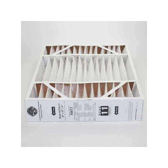 Lennox Healthy Climate 20x25x5 X6673 MERV 11 Filter - Zenithce