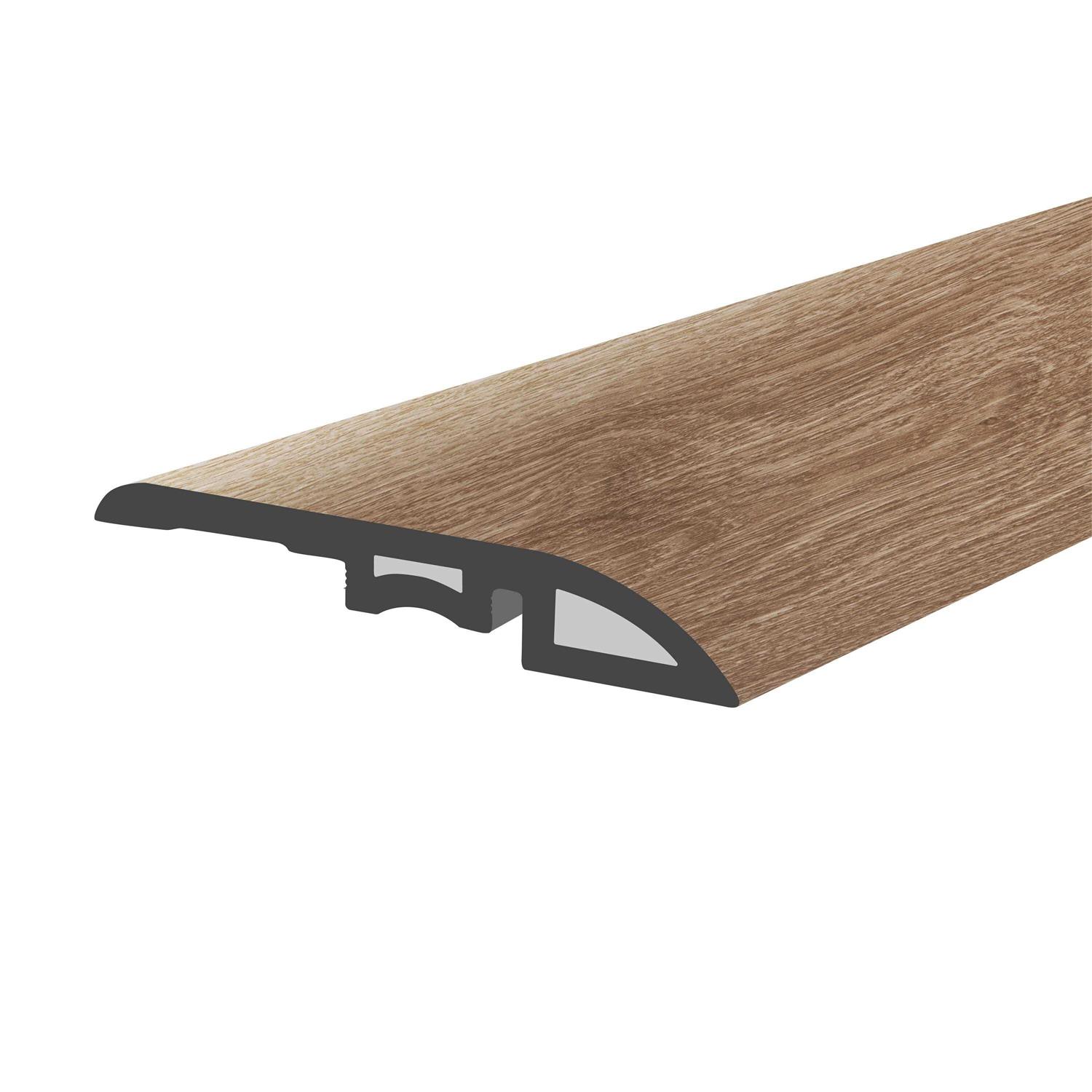Lucida USA TerraCore T-moulding Calacatta 2-in T x 3-in W x 48-in L Vinyl T-moulding TC-605TM - Zenithce