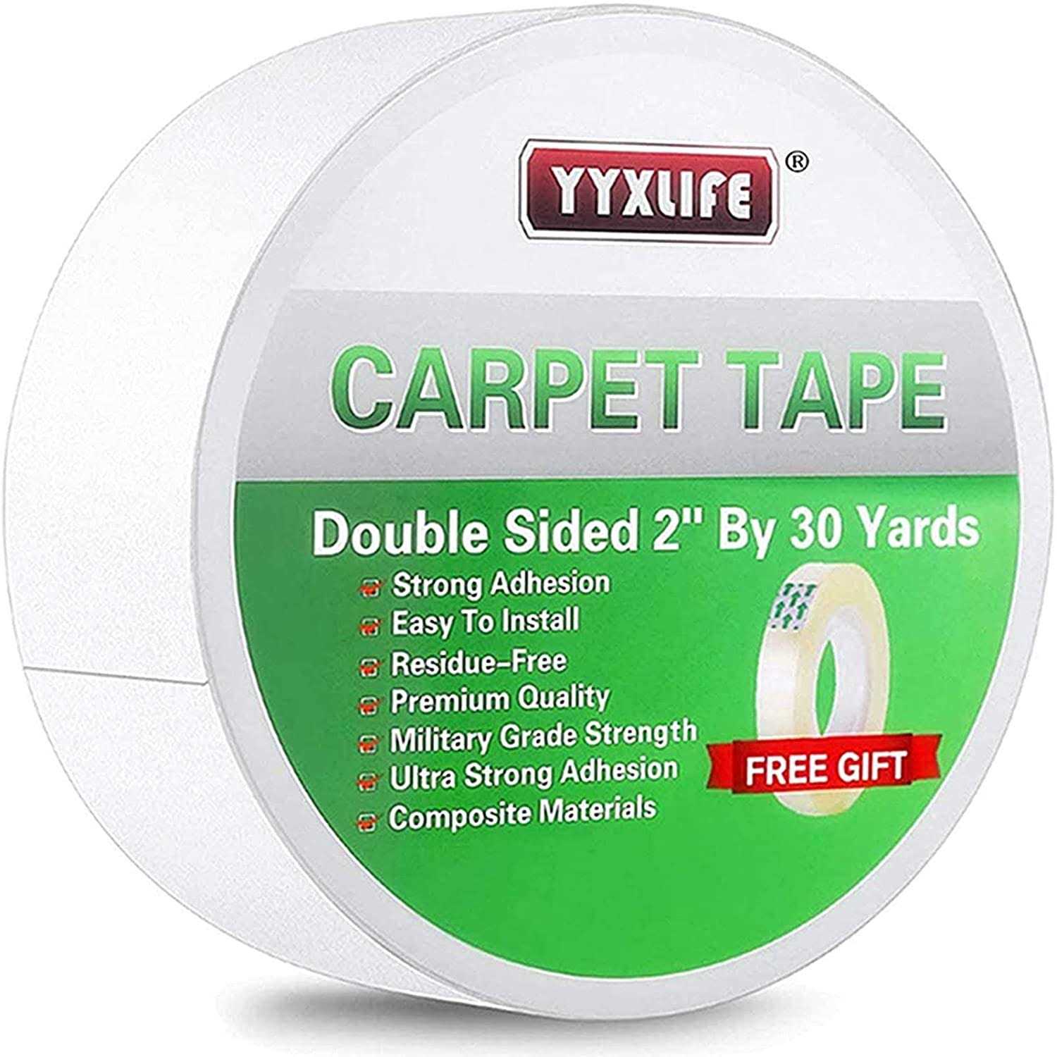 Yyxlife Double Sided Carpet Tape for Area Rugs Rug - Zenithce