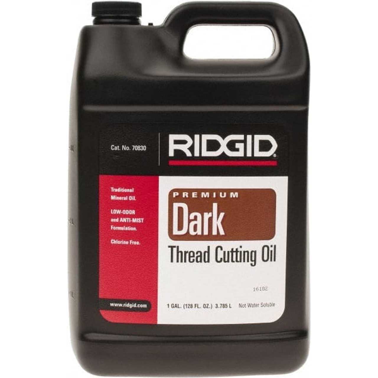 Ridgid Dark Thread Cutting Oil 70830 - Zenithce