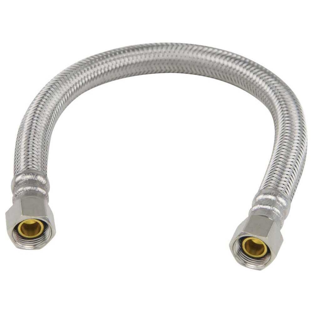 Plumbshop Compression Dishwasher Water Connector 3/8 Inch x 3/8 Inch PLS1-12DW-F - Zenithce