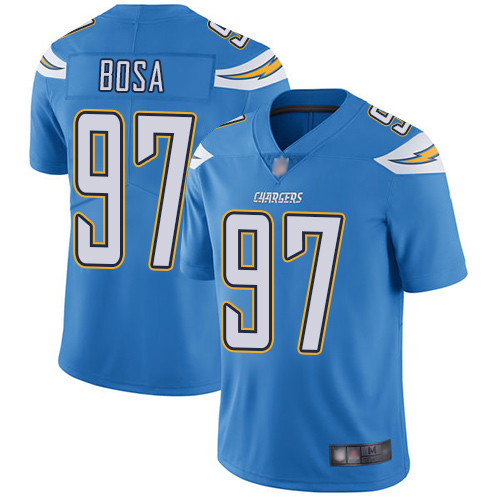 Los Angeles Chargers #97 Joey Bosa Blue Vapor Untouchable Limited Stitched Jersey - Zenithce