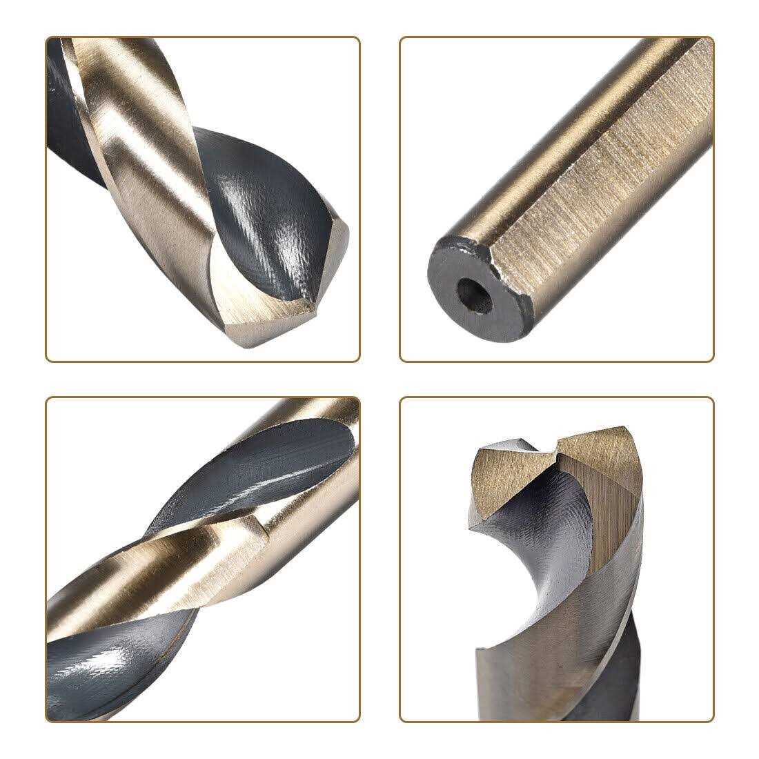 Reduced Shank HSS Black & Gold KFD Drill Bit - Zenithce