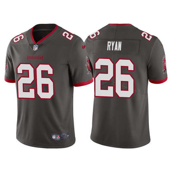 Tampa Bay Buccaneers #26 Logan Ryan Grey Vapor Untouchable Limited Stitched Jersey - Zenithce