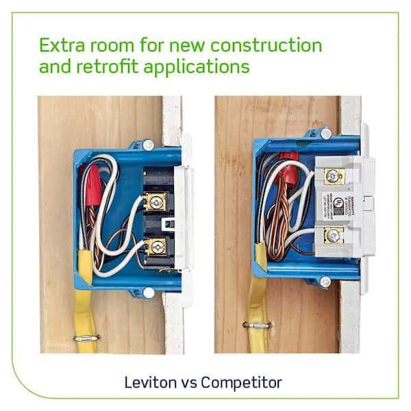 Leviton GFTA2-W Self-Test Audible GFCI Receptacle - Zenithce