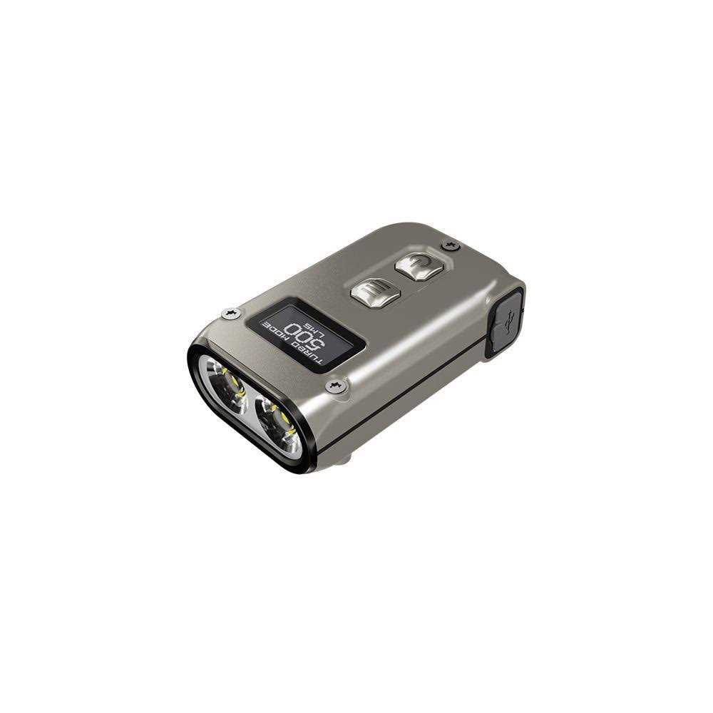 Nitecore TINI 2 500 Lumen Rechargeable Keychain Flashlight - Zenithce