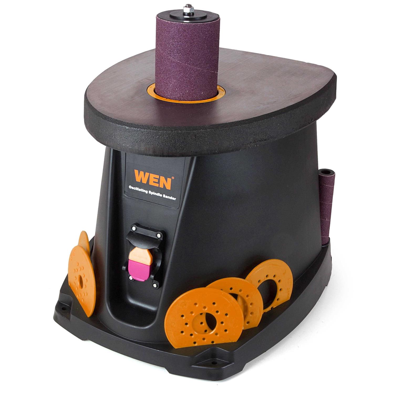 WEN 3.2 Amp 8 in. x Variable Speed Mini Benchtop Wood Lathe - Zenithce