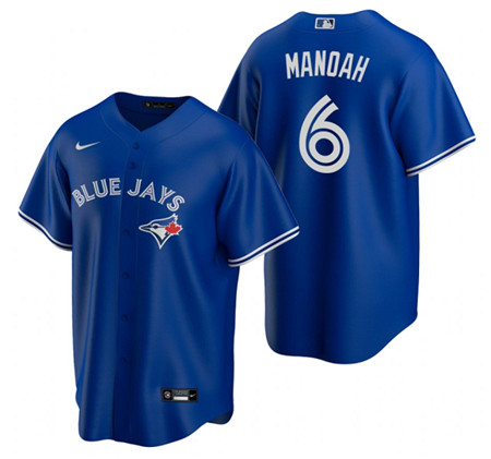 Toronto Blue Jays #6 Alek Manoah Royal Cool Base Stitched Jersey - Zenithce