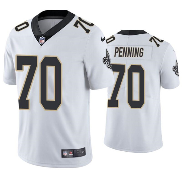 New Orleans Saints #70 Trevor Penning White Vapor Limited Stitched Jersey - Zenithce