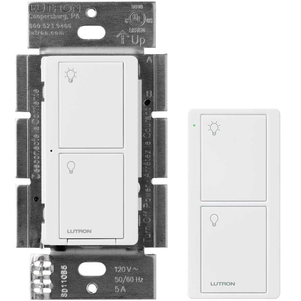 Lutron Caseta Smart Lighting Dimmer Switch Starter Kit with Caseta Smart Hub and Pico Bracket - Zenithce
