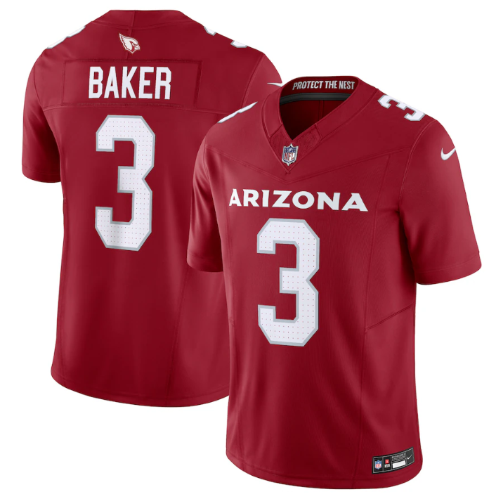 Arizona Cardinals #3 Budda Baker Red Vapor Untouchable F.U.S.E. Limited Stitched Jersey - Zenithce