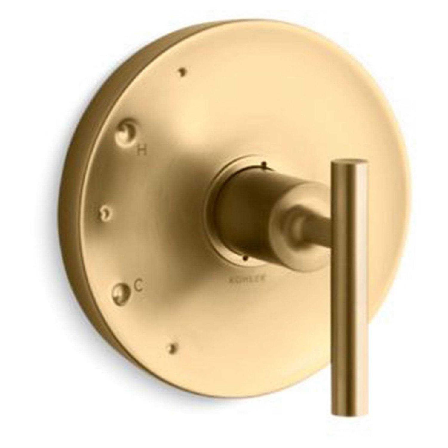 KOHLER Purist MasterShower temperature control Valve Trim with Lever Handle - Zenithce