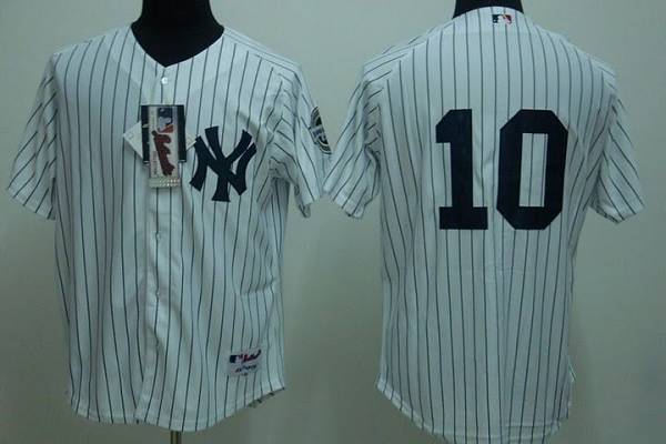 Yankees #10 Phil Rizzuto Stitched White Jersey - Zenithce