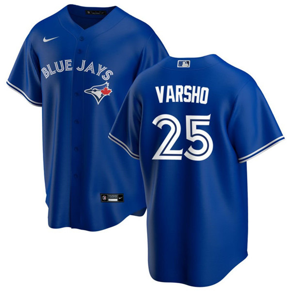 Toronto Blue Jays #25 Daulton Varsho Royal Cool Base Stitched Jersey - Zenithce