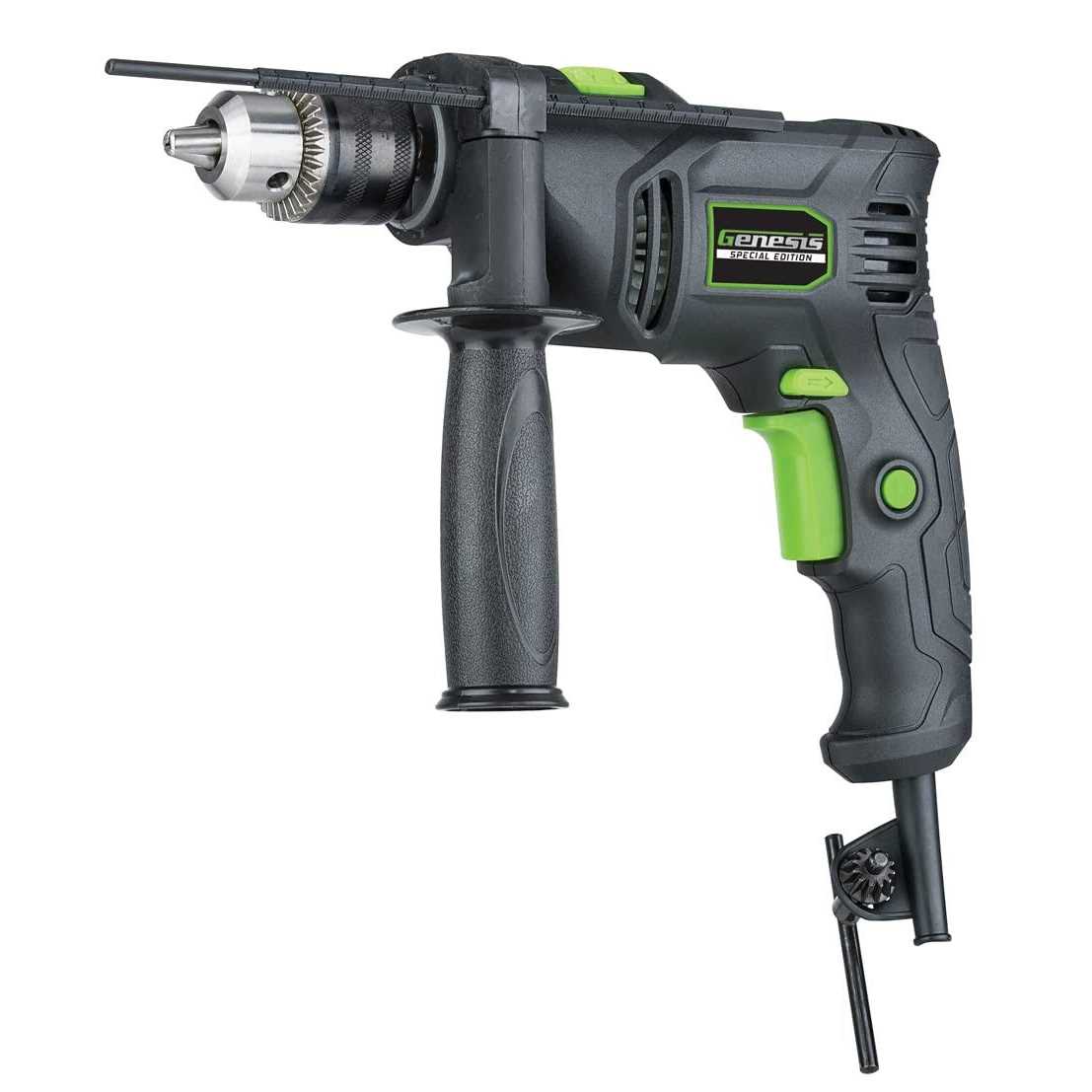 Genesis GCS445SE 4.0 Amp 4-1/2 in. Compact Circular Saw with 24T Blade, Rip Guide, Vacuum Adapter and Blade Wrench - Zenithce