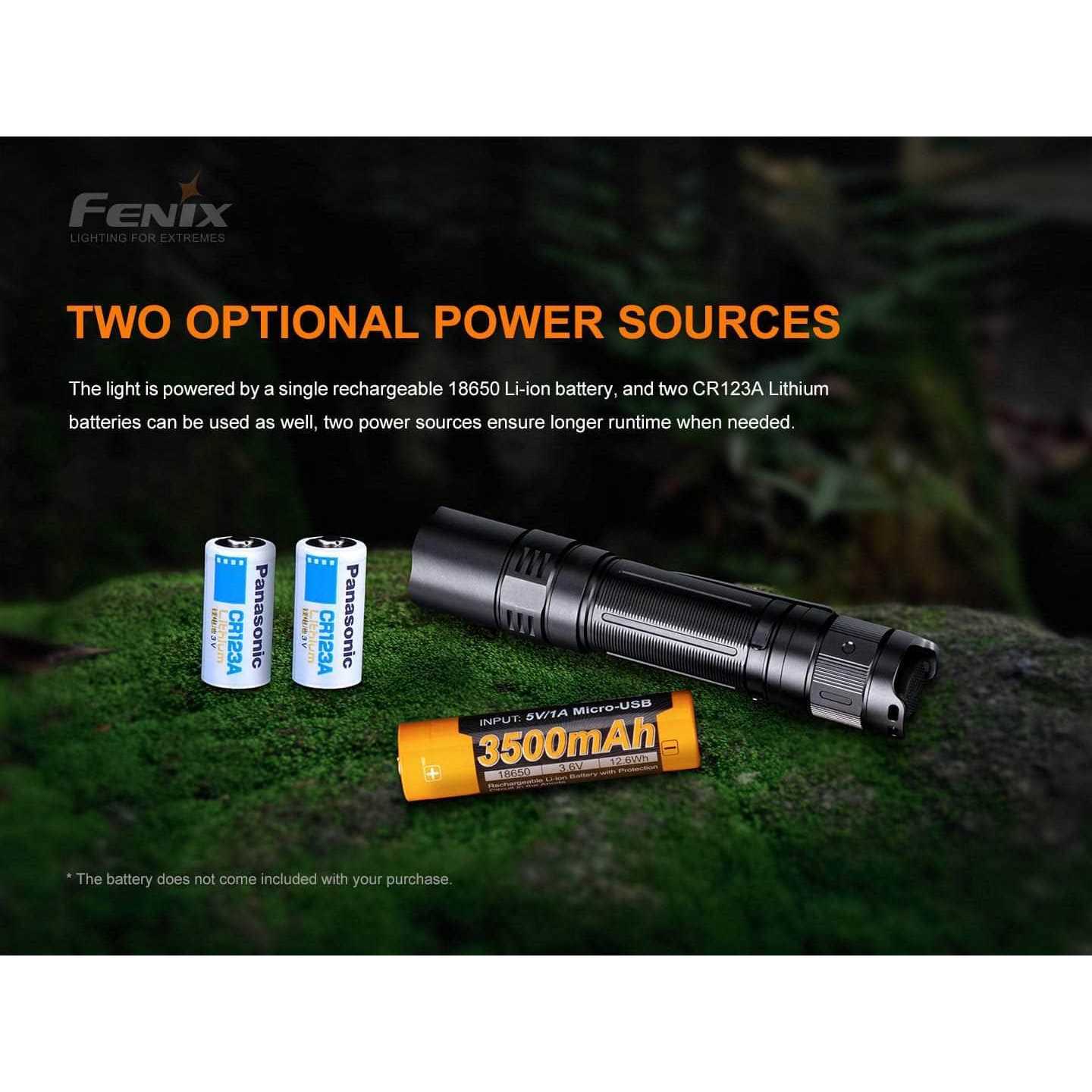 Fenix PD25R Rechargeable EDC Flashlight - Zenithce