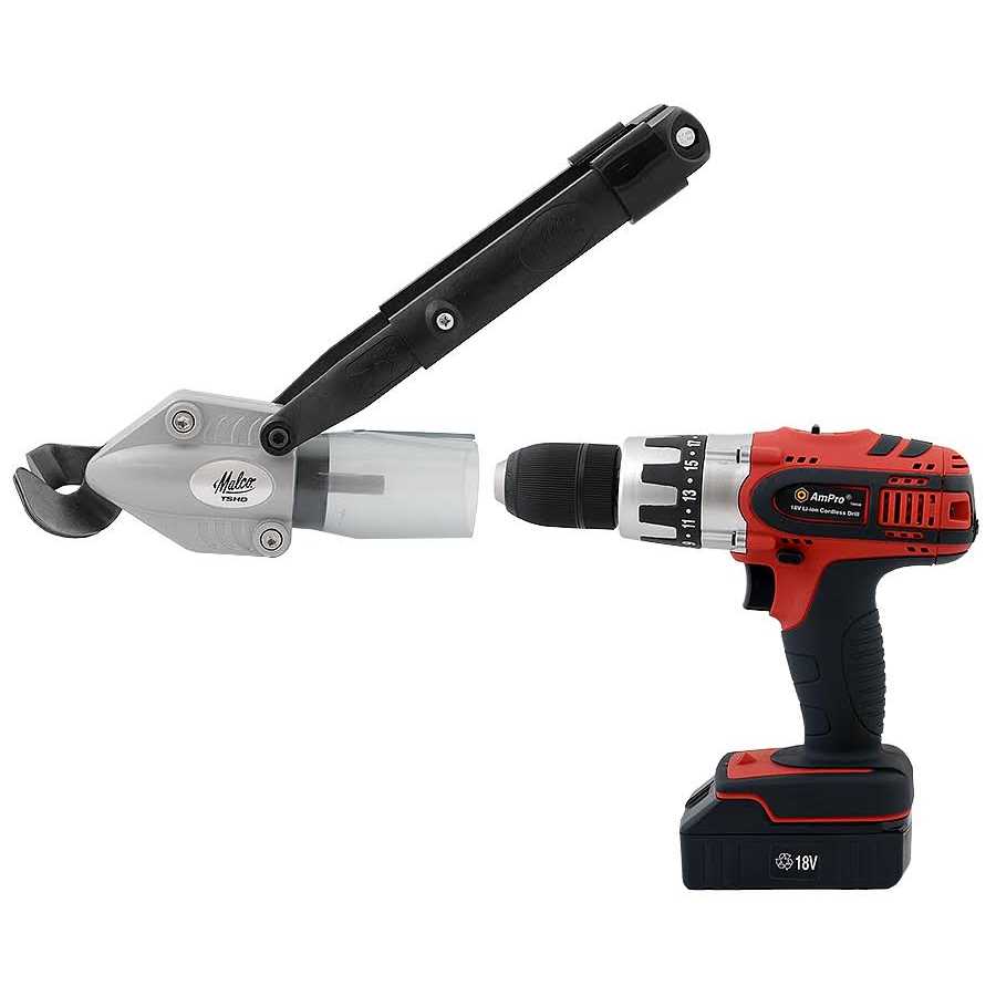 Malco TSHD Heavy-Duty Metal Cutting Shear Attachment - Zenithce