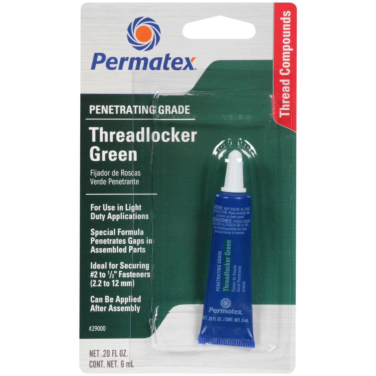 Permatex 28206 Screw Glue Locks - Zenithce