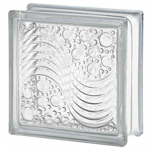 Quality Glass Block 7.5 x 7.5 x 3 Basic Clearview Glass Block - Zenithce