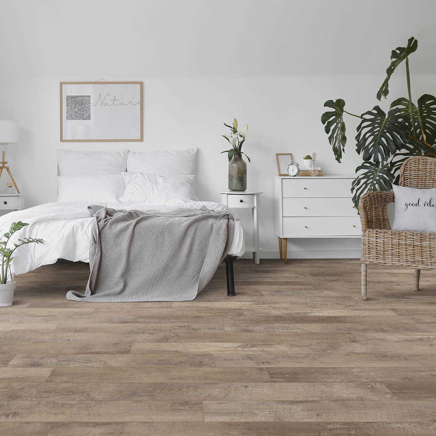 Select Surfaces Smokey Harbor Rigid Core Vinyl Plank Flooring - Zenithce