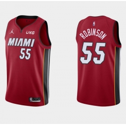 Miami Heat #55 Duncan Robinson Red Stitched Jersey - Zenithce