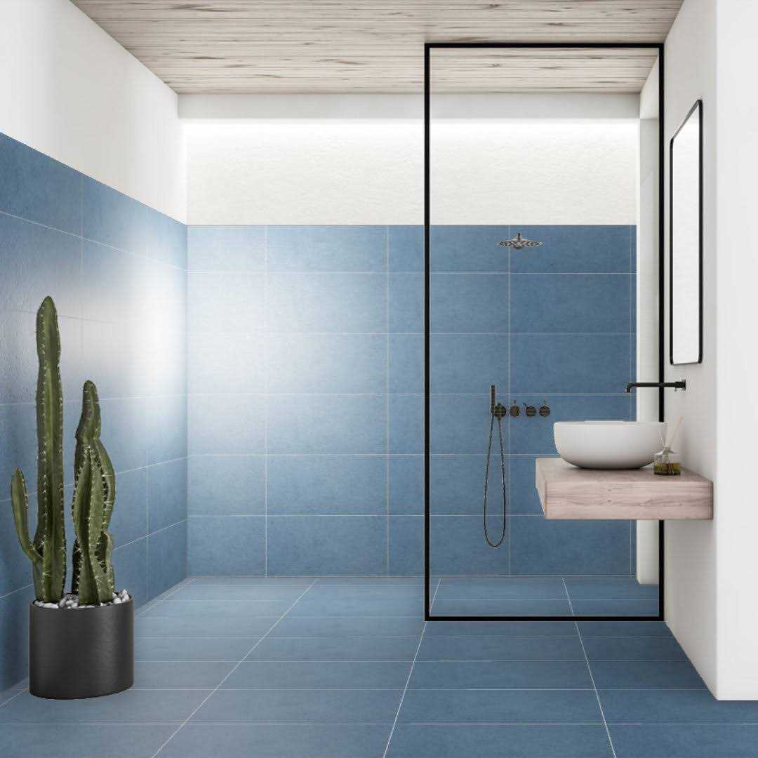 Party Time Porcelain Concrete Look Wall & Floor Tile PIXL - Zenithce