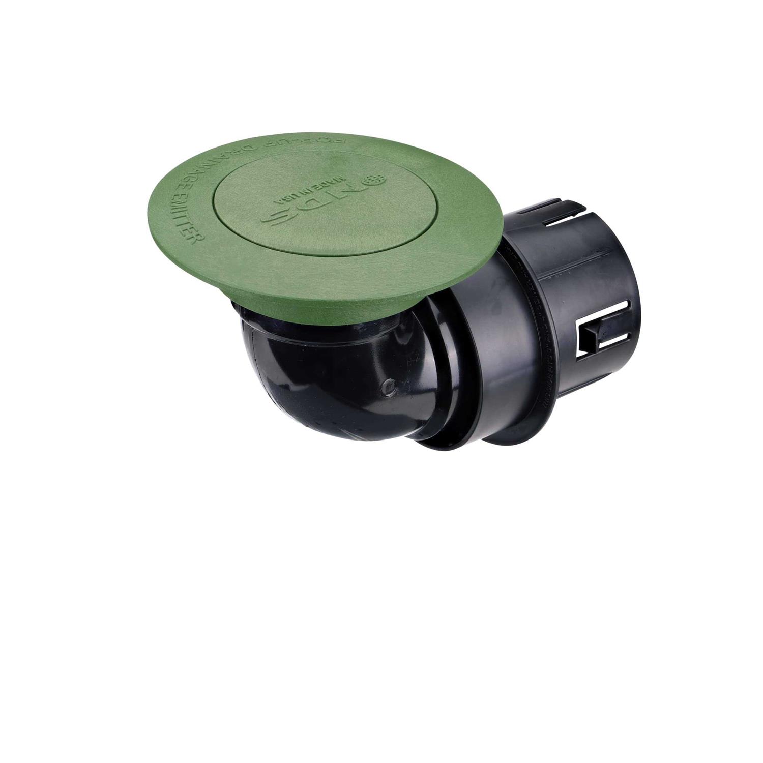NDS 422g 4 Pop Up Drainage Emitter with Elbow, Green - Zenithce