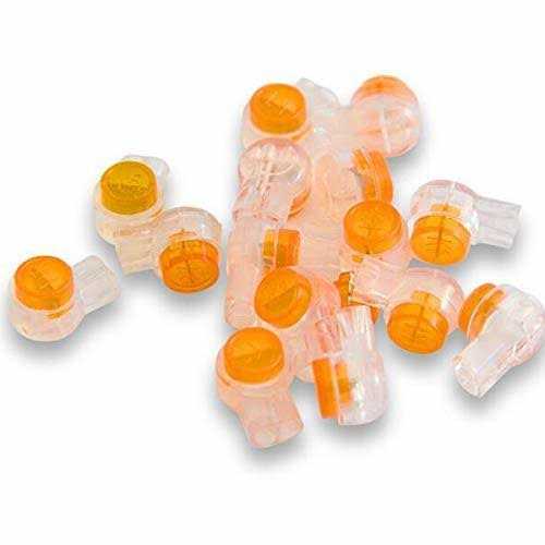 SMITON 100PACK RJ11 Connectors Telephone Modular Plugs Male Connectors 6P4C - Zenithce