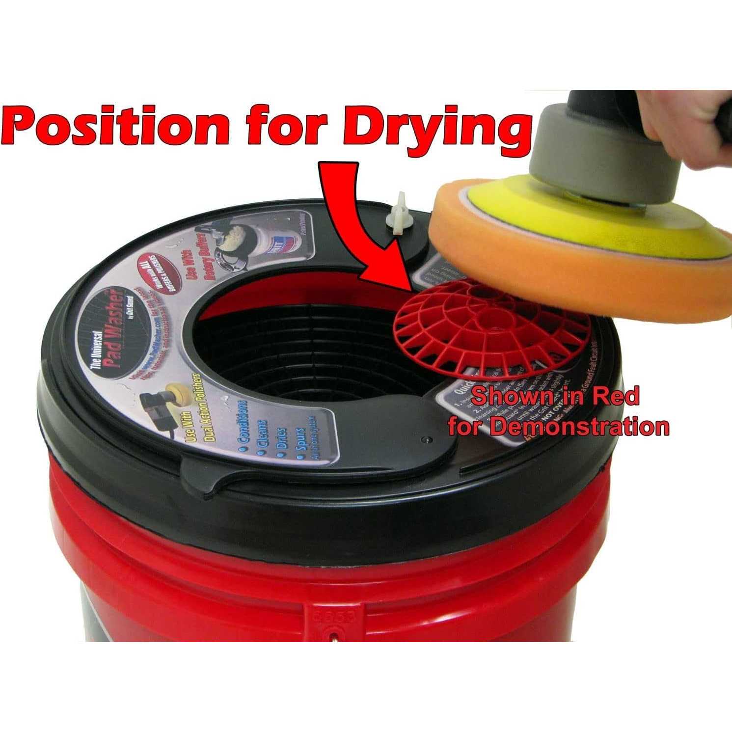 Grit Guard Bucket Dolly - Zenithce
