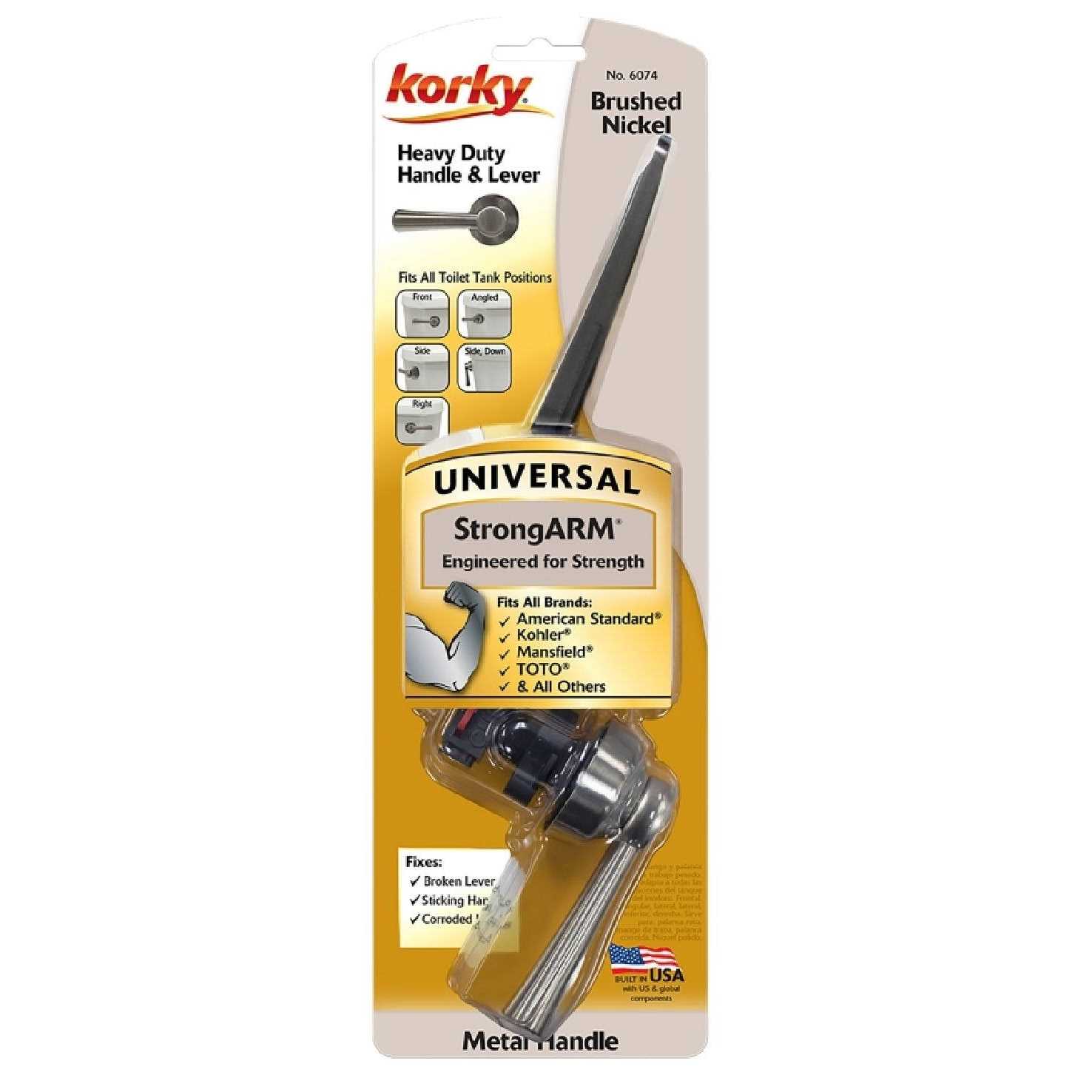 Korky 6071BP StrongARM Handle & Lever - Zenithce