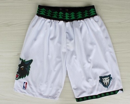 Minnesota Timberwolves White Swingman Short - Zenithce