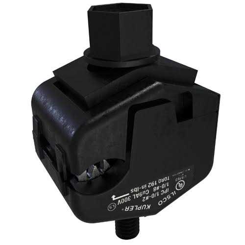 ILSCO Aluminum Mechanical Lug Connector Conductor Range 350-6,2 Ports AU-350-EC - Zenithce