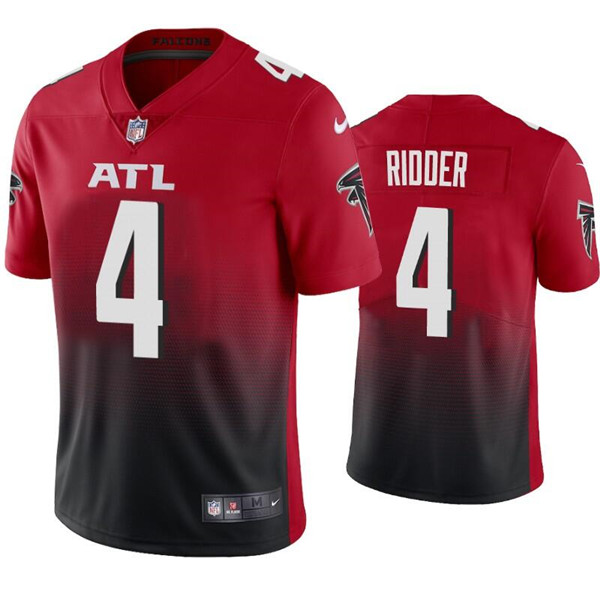 Atlanta Falcons #4 Desmond Ridder Red Black Vapor Untouchable Limited Stitched Jersey - Zenithce