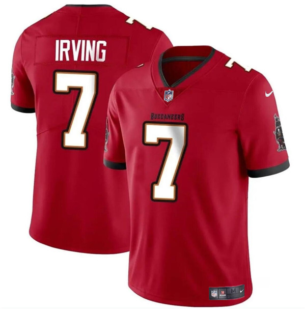 Tampa Bay Buccaneers #7 Bucky Irving Red Vapor Limited Stitched Jersey - Zenithce
