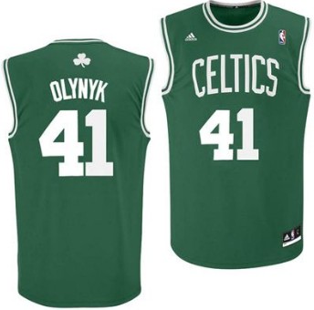Boston Celtics #41 Kelly Olynyk Green Swingman Jersey - Zenithce