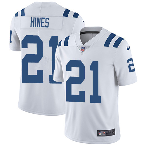 Indianapolis Colts #21 Nyheim Hines White Vapor Untouchable Limited Stitched Jersey - Zenithce