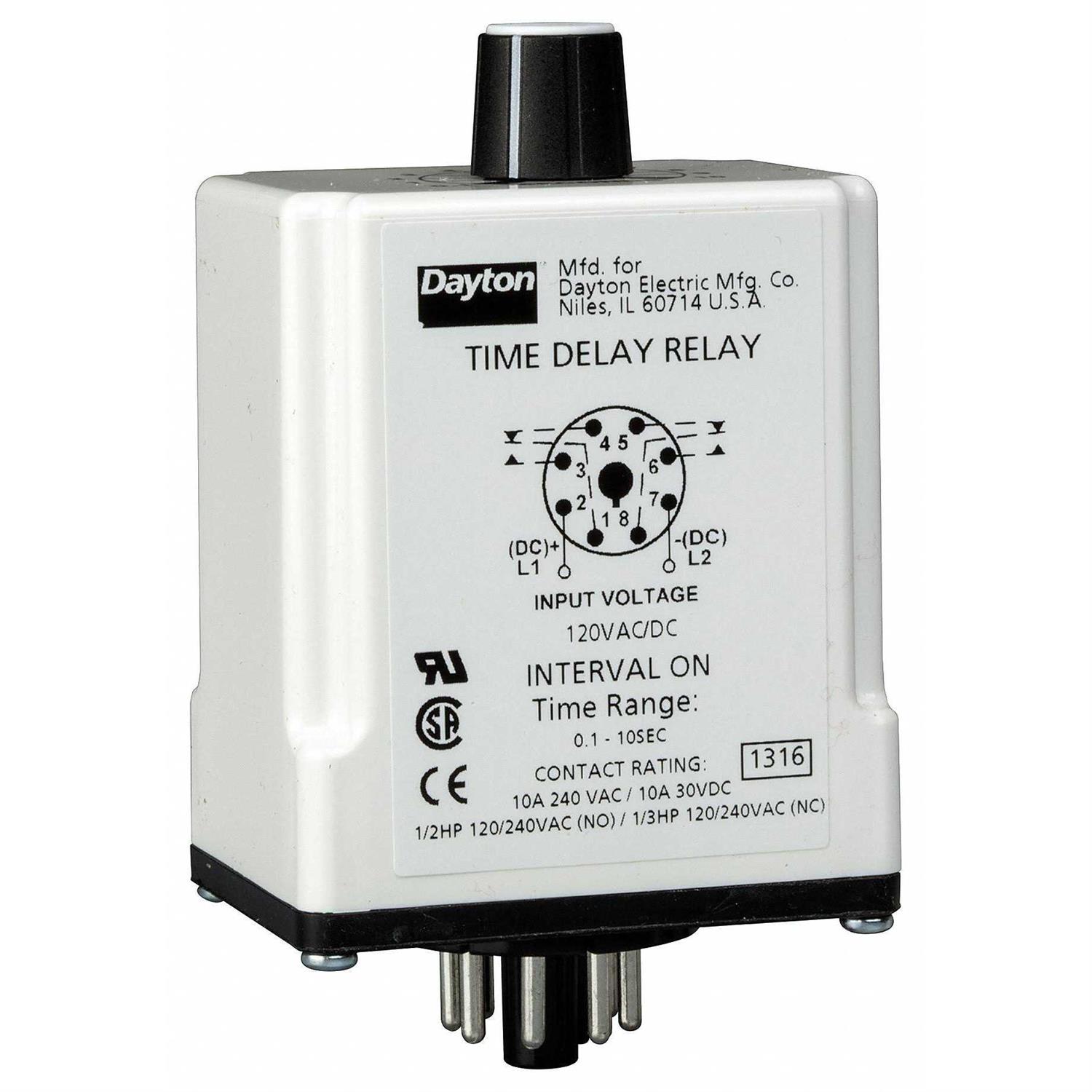 Dayton 1a490 Enclosed Power Relay - Zenithce
