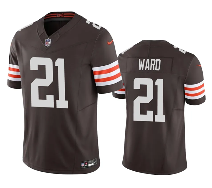 Cleveland Browns #21 Denzel Ward Brown 2023 F.U.S.E. Vapor Untouchable Limited Stitched Jersey - Zenithce