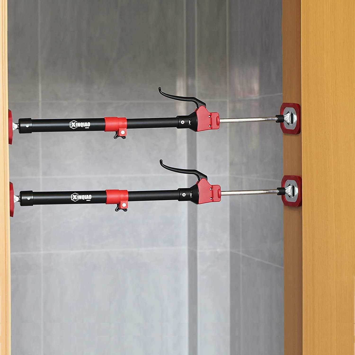 XINQIAO Third Hand Tool 3rd Hand Support System Premium Steel Support Rod with 154 LB Capacity for Cabinet Jack - Zenithce